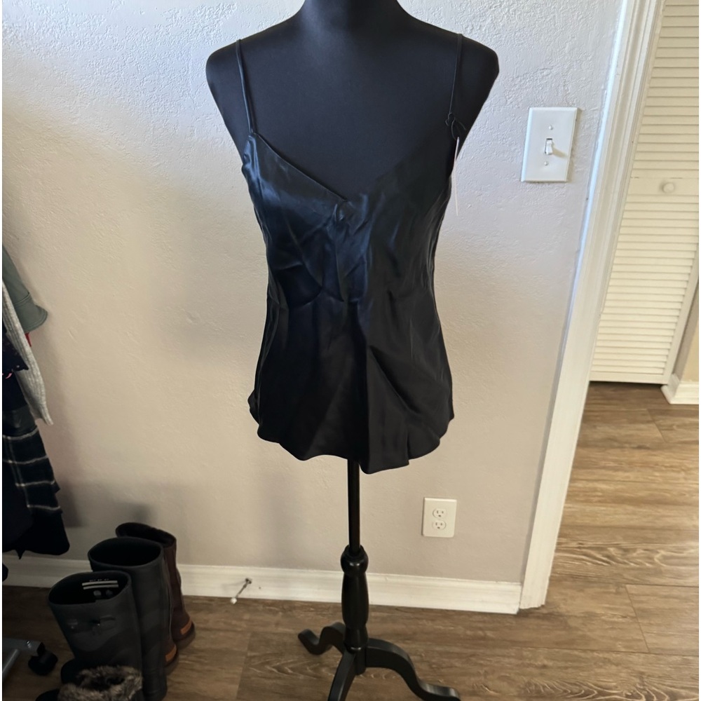 Victoria’s Secret Black Silk Camisole